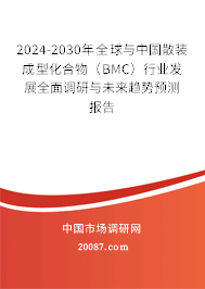 2024-2030年全球与中国散装成型化合物（BMC）行业发展全面调研与未来趋势预测报告