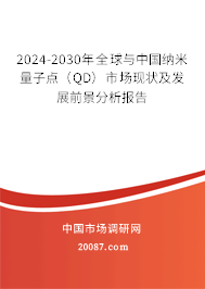 2024-2030年全球与中国纳米量子点（QD）市场现状及发展前景分析报告