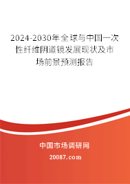 2024-2030年全球与中国一次性纤维阴道镜发展现状及市场前景预测报告