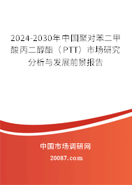 2024-2030年中国聚对苯二甲酸丙二醇酯（PTT）市场研究分析与发展前景报告