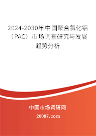 2024-2030年中国聚合氯化铝（PAC）市场调查研究与发展趋势分析