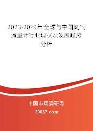 2023-2029年全球与中国氮气流量计行业现状及发展趋势分析