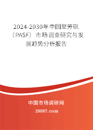 2024-2030年中国聚芳砜（PASF）市场调查研究与发展趋势分析报告