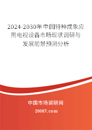 2024-2030年中国特种成象应用电视设备市场现状调研与发展前景预测分析