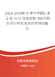 2024-2030年全球与中国5-溴-2-氯-N-环戊胺嘧啶-4胺市场现状分析及发展前景预测报告