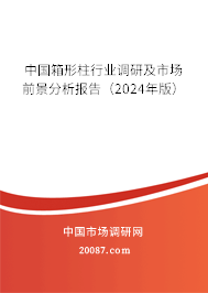 中国箱形柱行业调研及市场前景分析报告（2024年版）