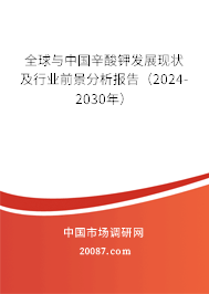 全球与中国辛酸钾发展现状及行业前景分析报告（2024-2030年）